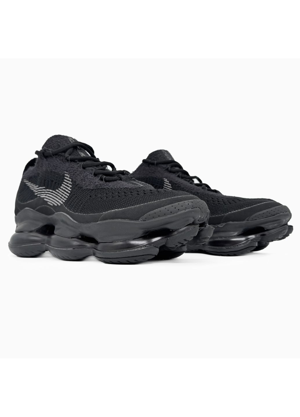 Чорні Осінні кросівки чоловічі nike air max scorpion fk black найк аір макс тн плюс No Brand