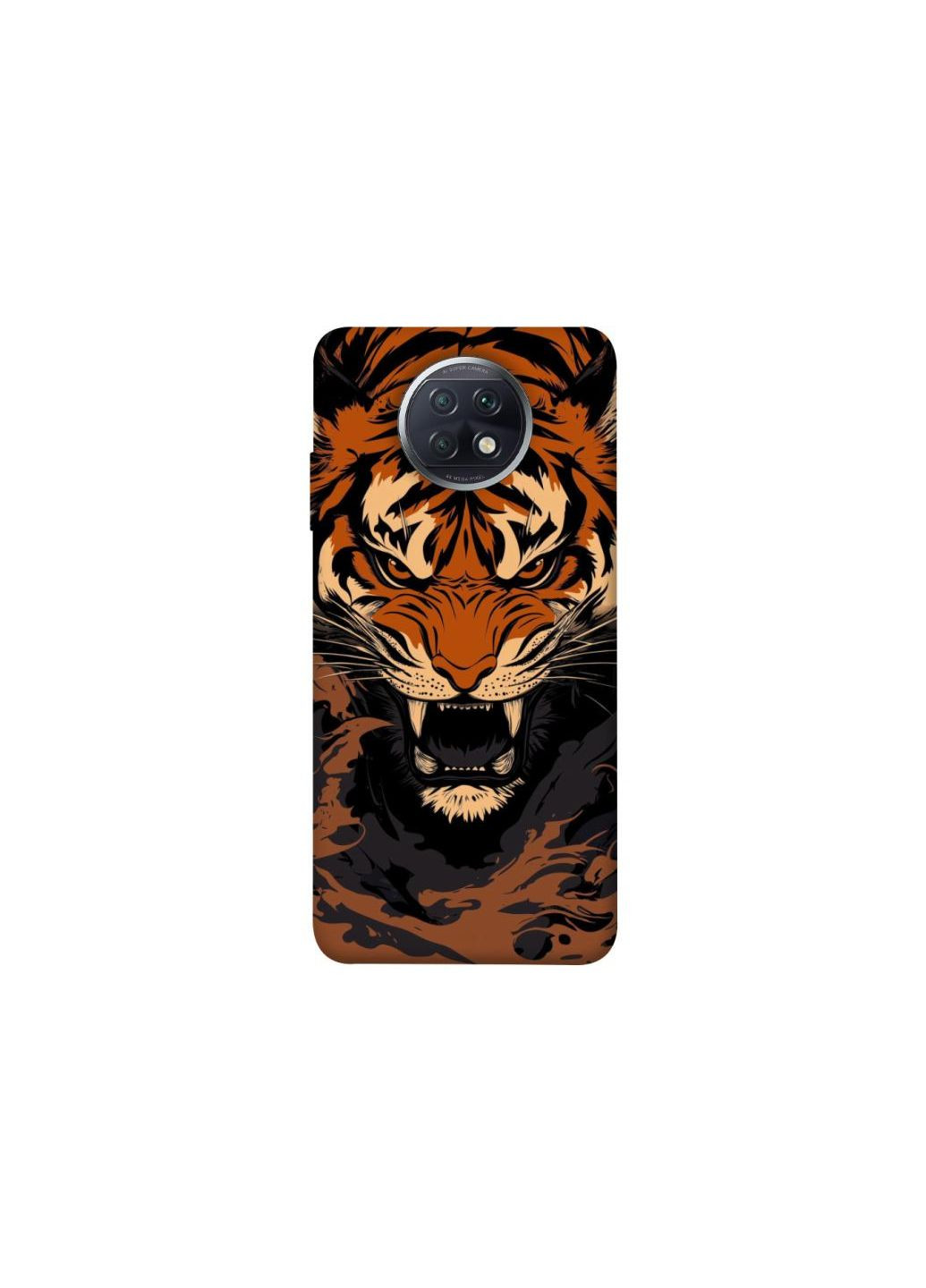 Чехол на Xiaomi Redmi Note 9 5G / Note 9T cool tiger Frontalka (349825963)