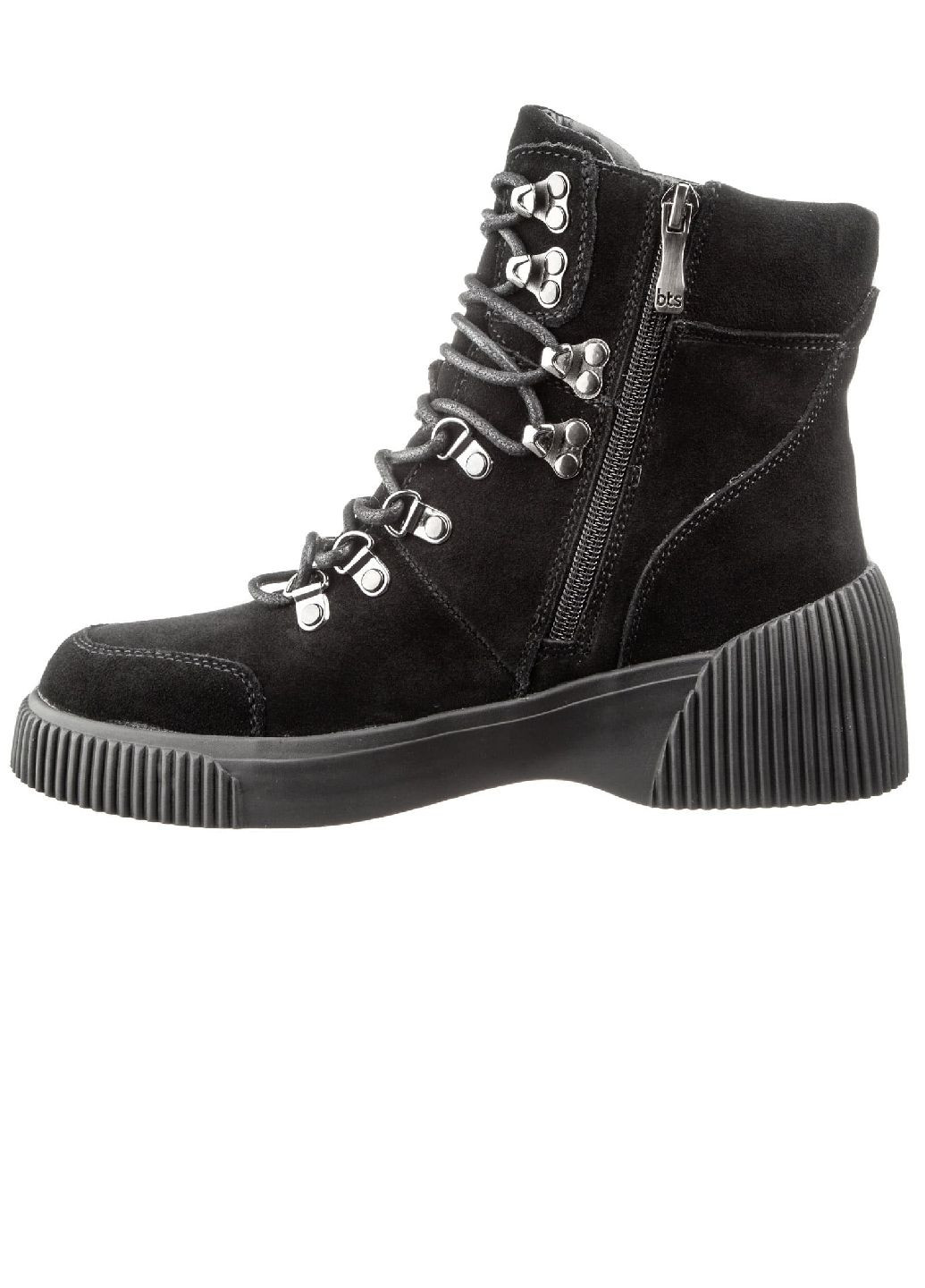 Осенние ботинки женские утепленные Betsy из натурального велюра