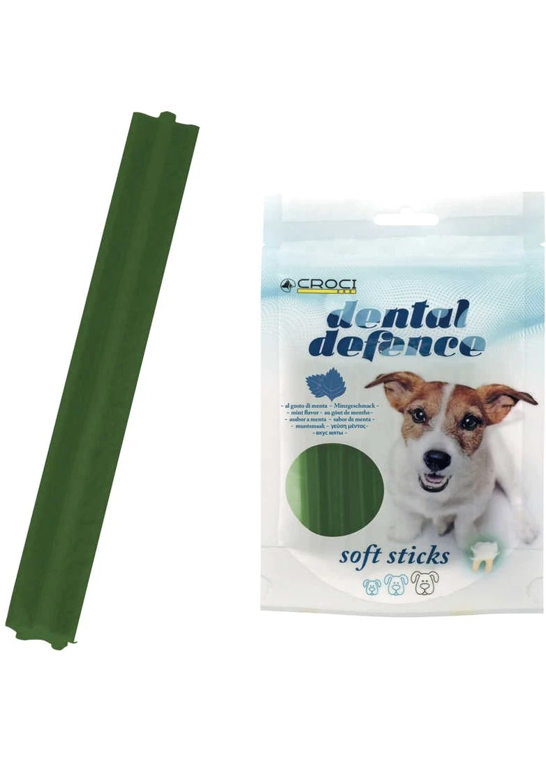 Лакомство для собак Dental Defence Soft Stick с мятой 80 г (8023222130319) Croci (307794673)