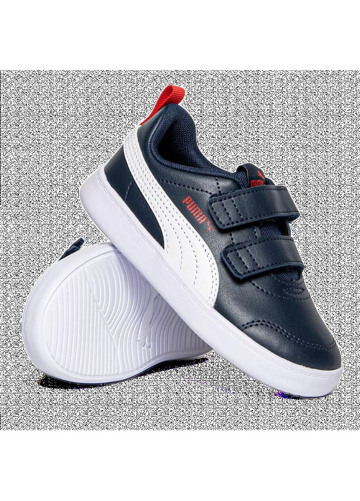 Синие всесезон кроссовки детские, courtflex v2 v inf Puma