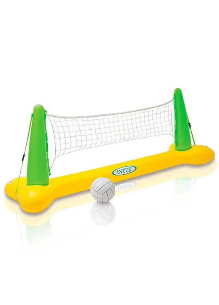 Детский набор для игры на воде в волейбол сеть и мяч от 6 лет Intex 56508 размер 239х64х91 см No Brand (362423794)