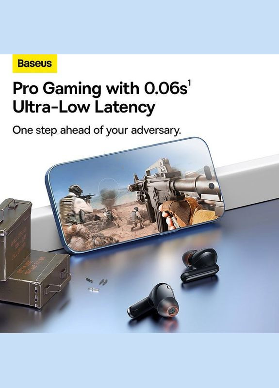 Наушники Bowie MZ10 True Wireless Earphones |BT5.2, 35/400mAh, 4.5H, Location, ANC| Baseus (280928772)