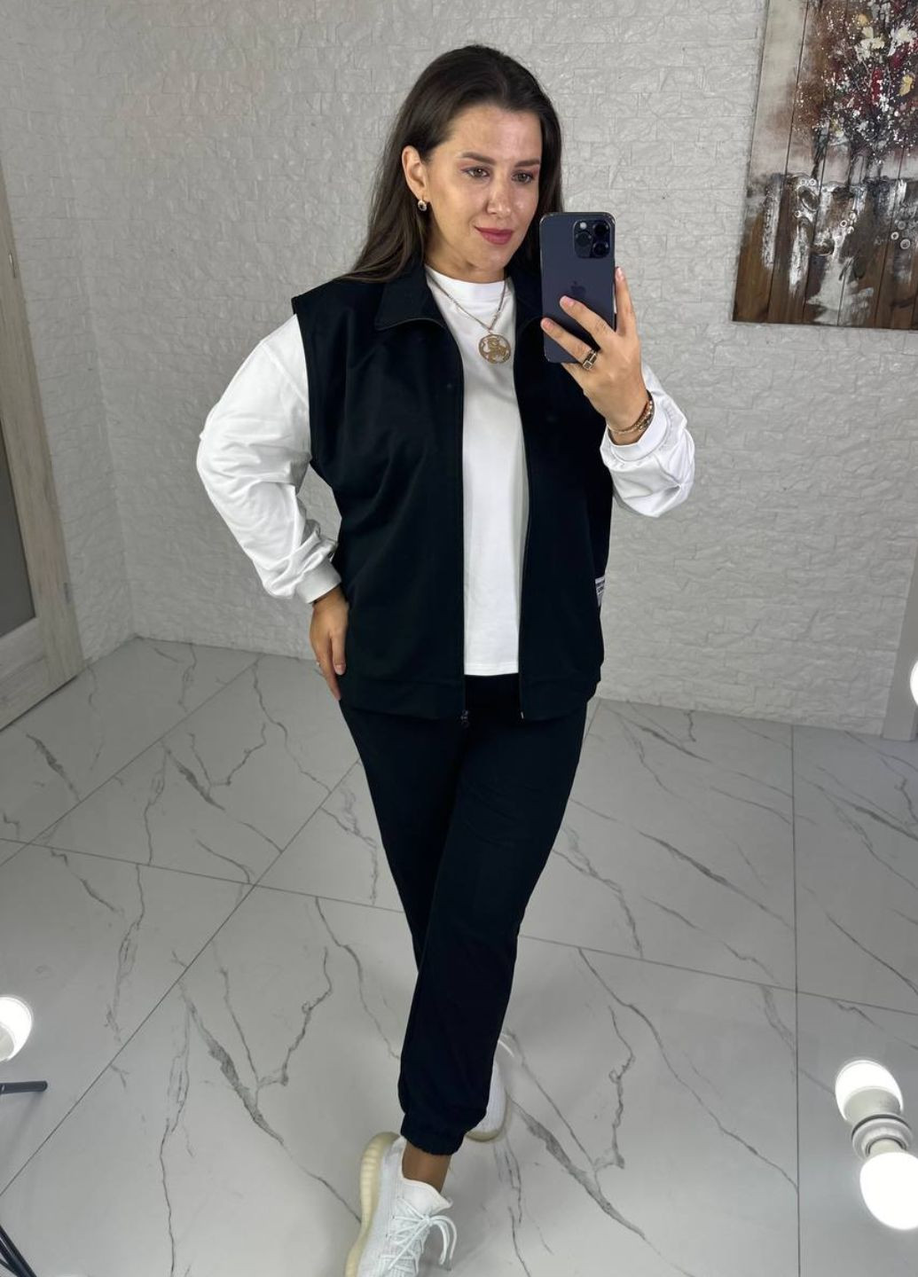 Костюм трійка: Жилет, лонгслів та штани Tik-Tak (341735783)