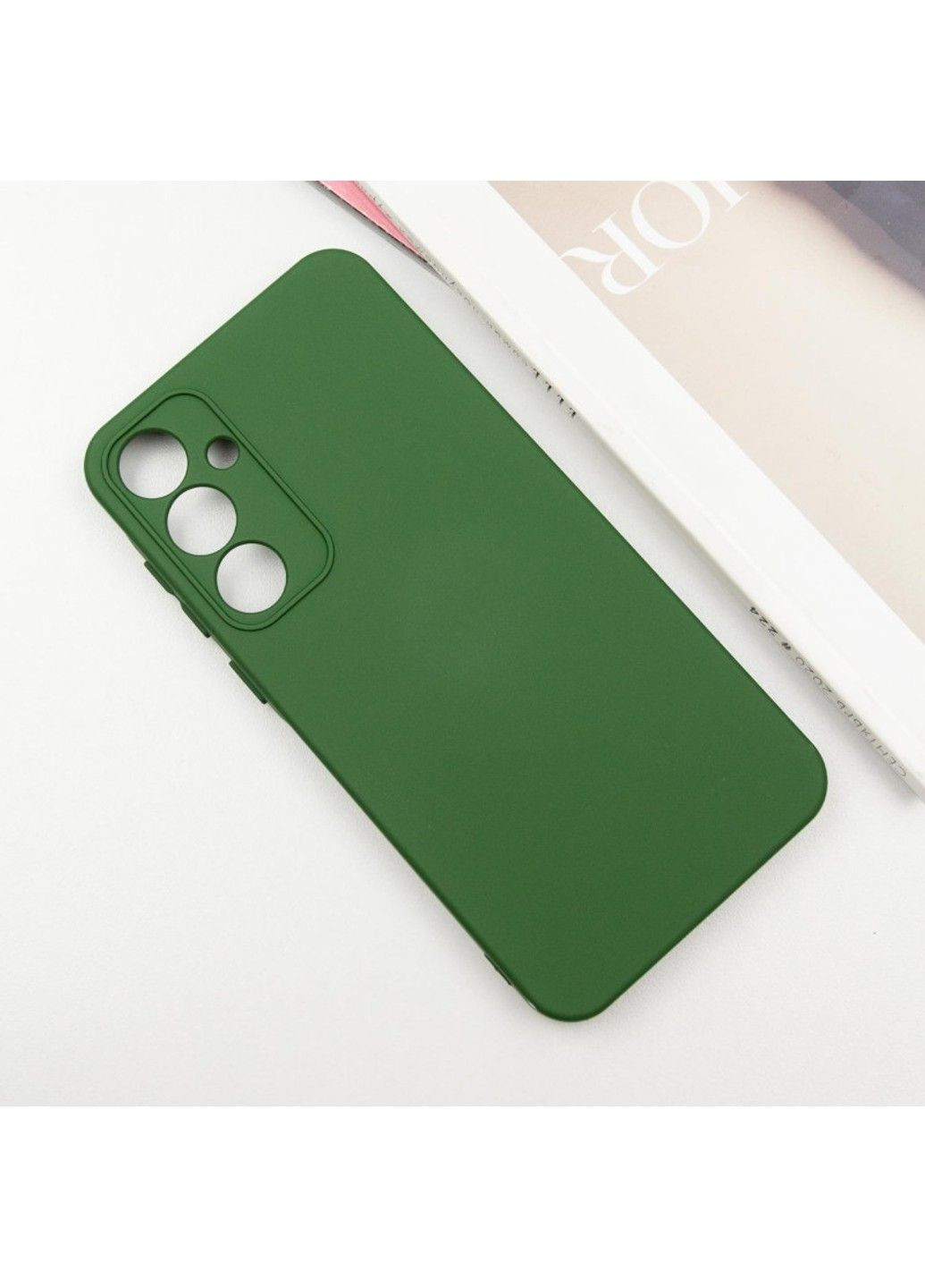 Чохол TPU Liquid Silk Full Camera для Samsung Galaxy S23 FE Getman (317310606)