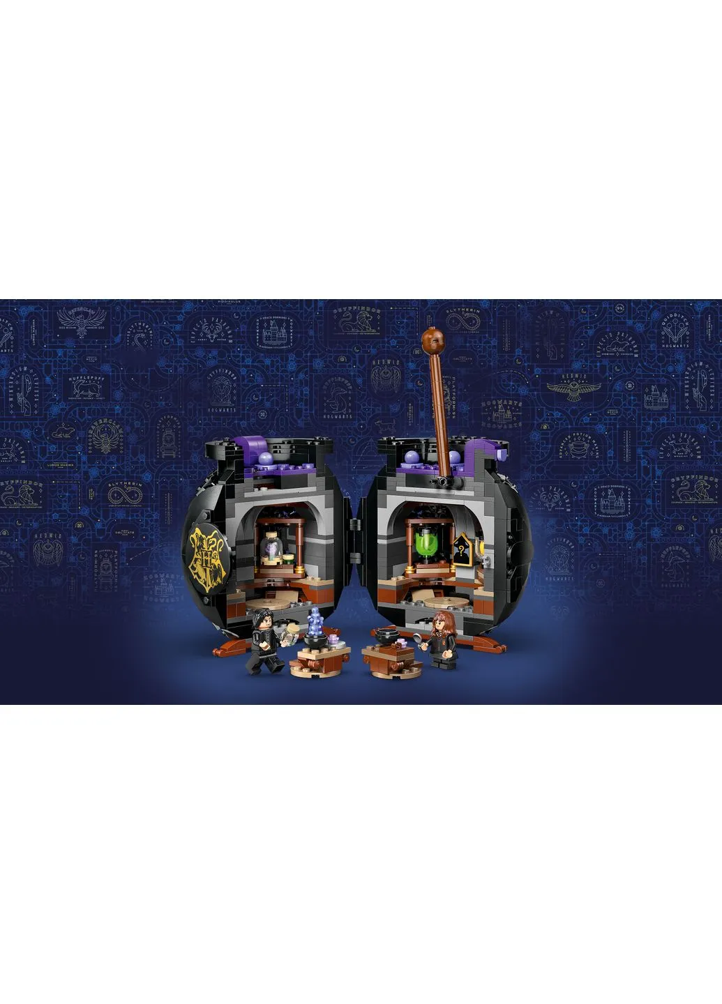 Конструктор Harry Potter Котел: Тайная комната зельеварения Lego (383442860)