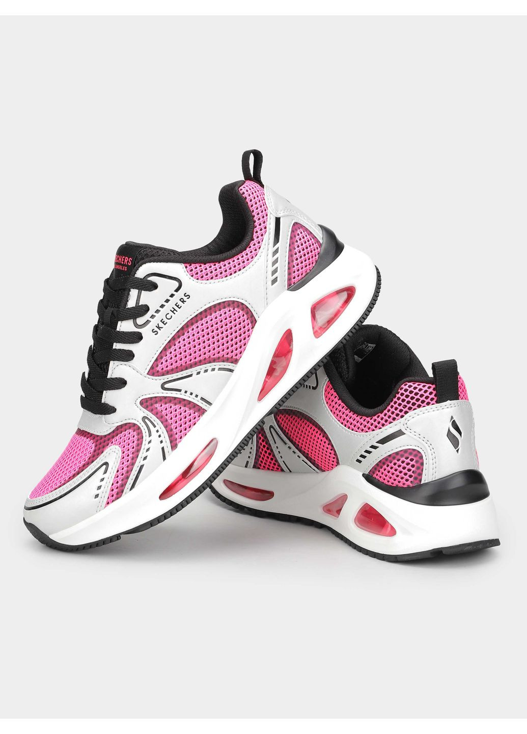 Кросівки повсякденні 9152061 KW9227 Skechers рожеві демісезони (394673056)