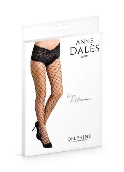 Панчохи DELPHINE T4 Чорні Anne De Ales (282967087)