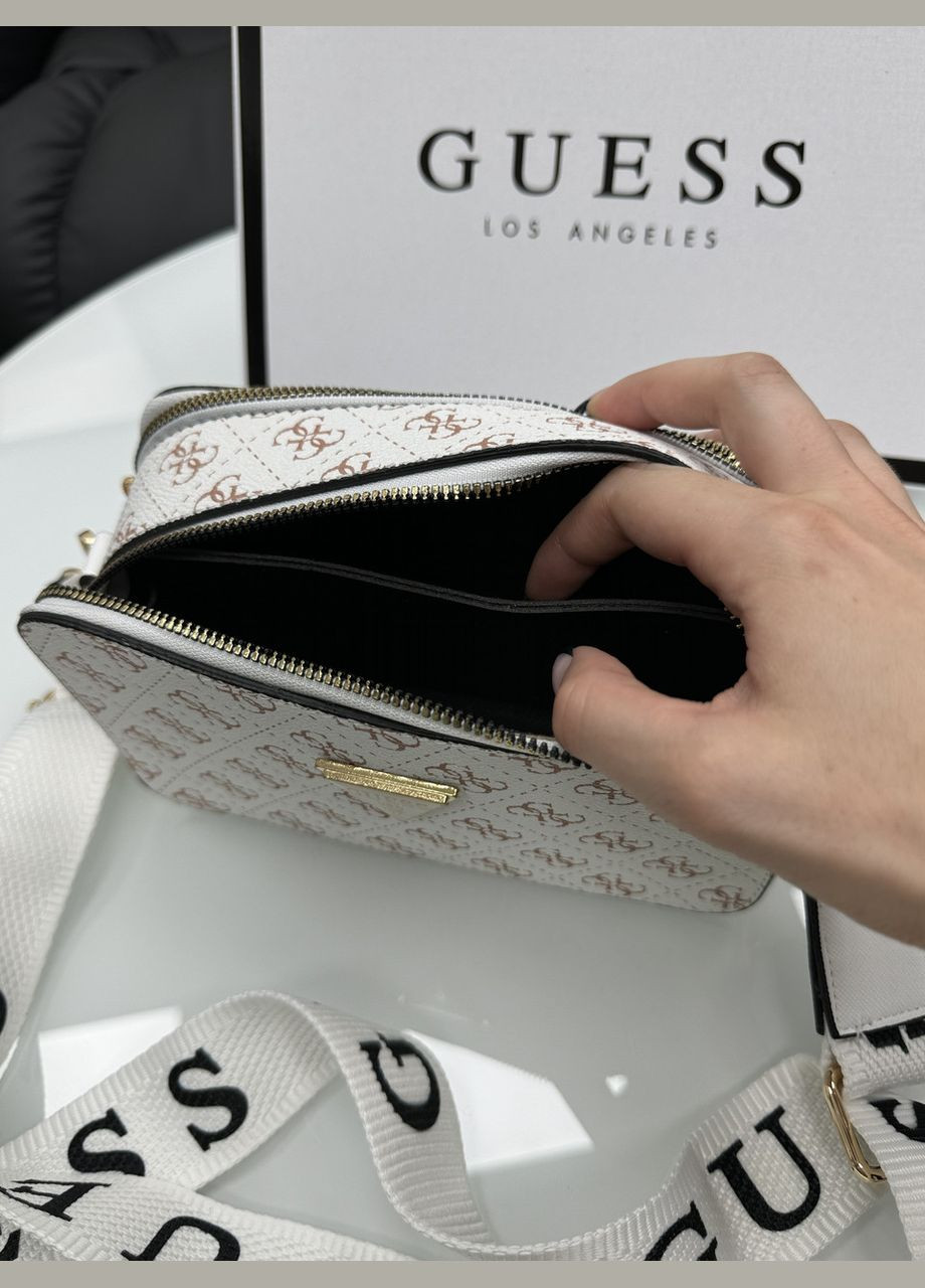 Сумка жіноча біла крос-боді No Brand (322464350)