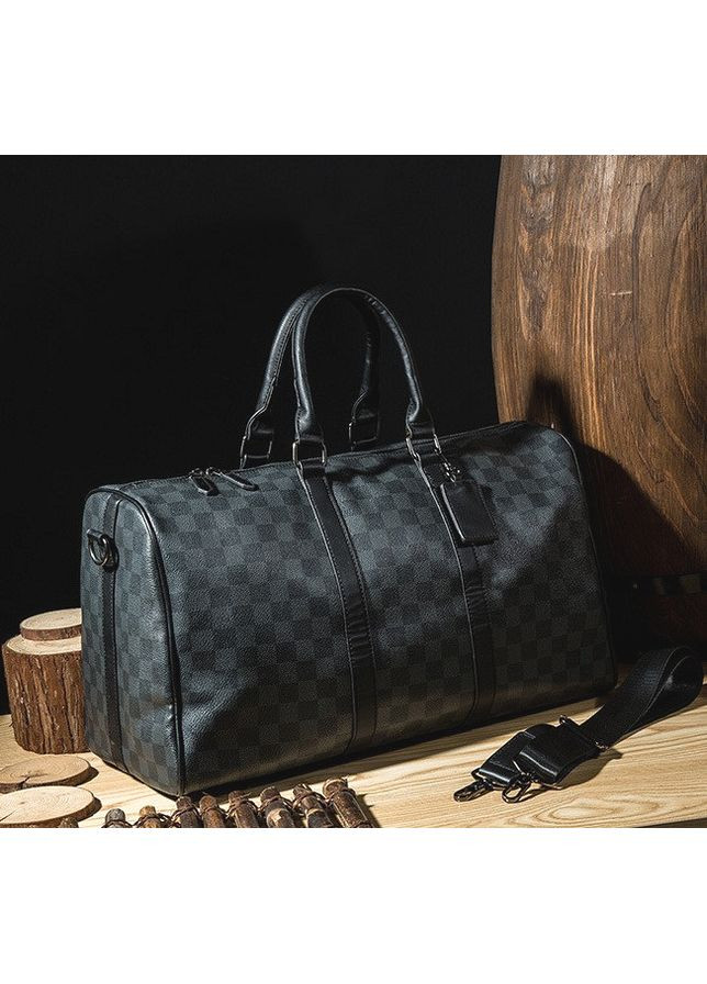 Мужская сумка на плечо из экокожи черная вместительная с ручкой ProDobro Модель 1 (ЛВ) (363260073)