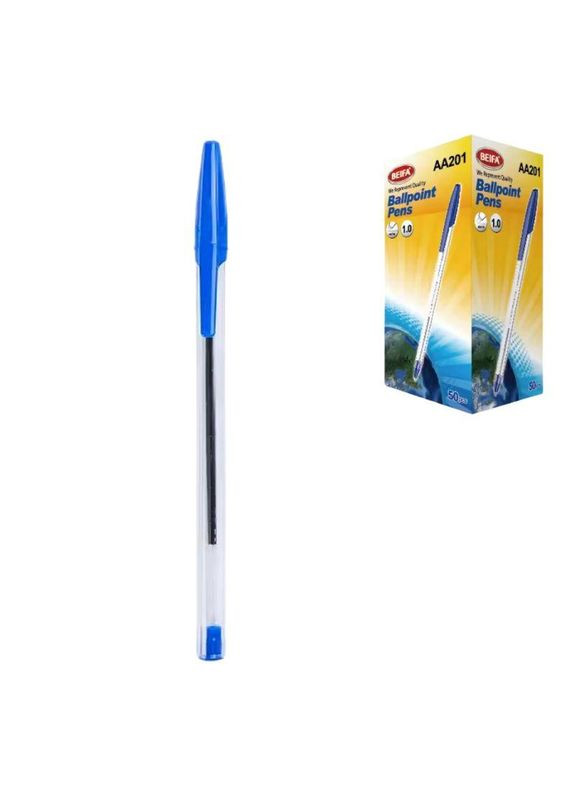 Ручка кулькова " " /AA201/ синя (50/1600) Beifa (367755546)