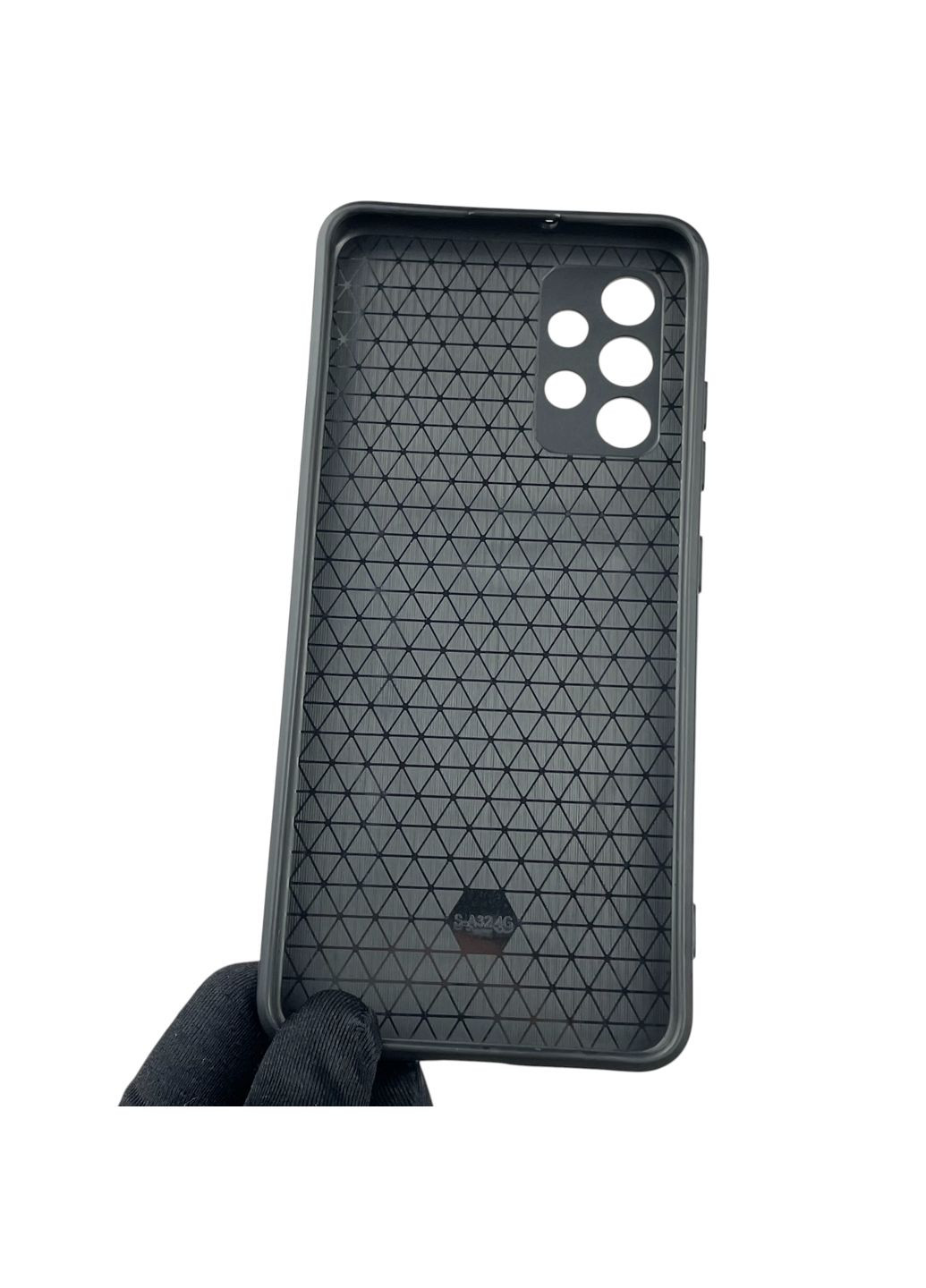 Чехол для Galaxy A32 (SM-A325) бронированный с кольцом со шторкой на самсунг а32 тёмно-синий rg1 Samsung (366231925)