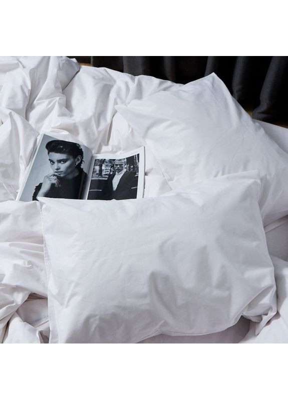 Комплект постельного белья Бязь Gold Люкс «» King Size 220x240 наволочки 4х50х70 (MS-820007353) Moon&Star White Glow (356112627)