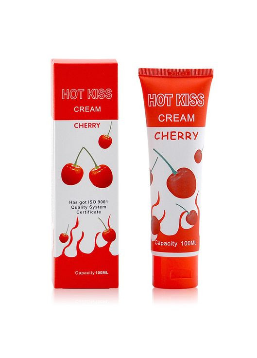 Гель-лубрикант Touch смазка для вагинального, анального, орального секса вишня 100 мл Silk (373286622)