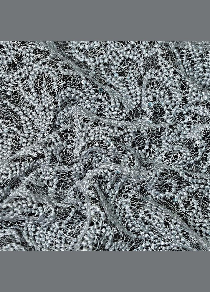 Тканина гіпюр сіра Venezia (275869355)