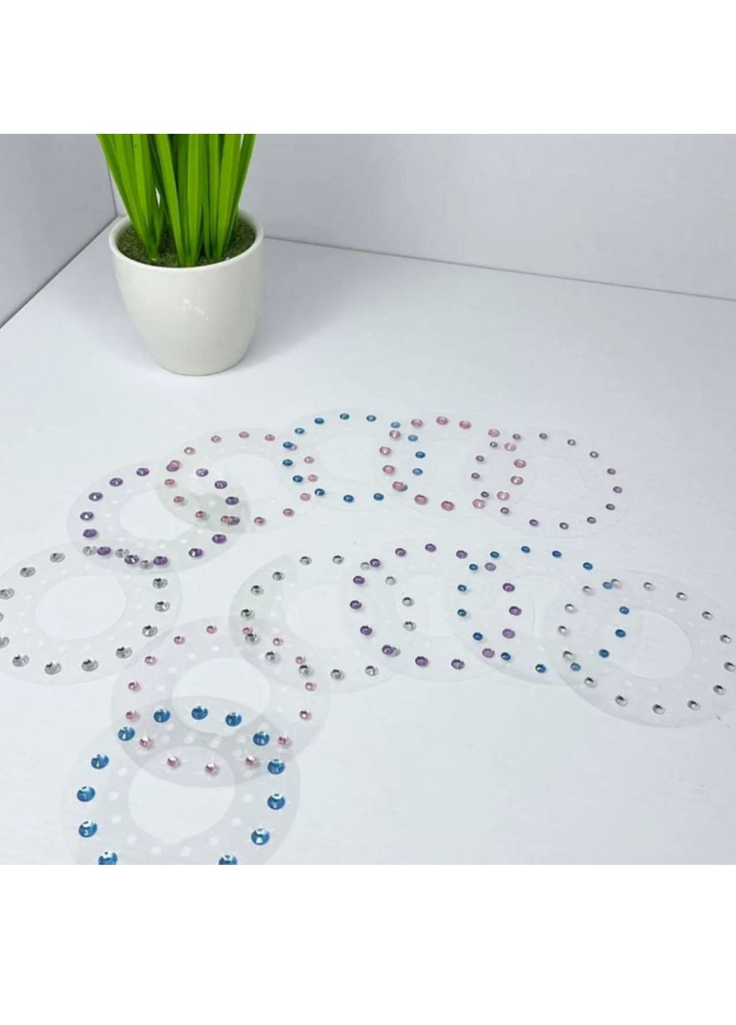 Стайлер для дівчаток степлер для прикраси волосся стразами Рожевий More Shinning Diamond Bling Bling (314908792)