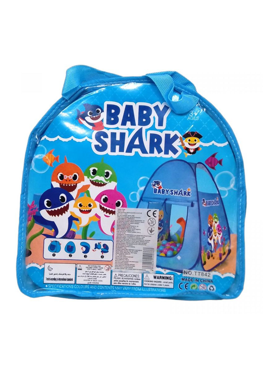 Намет дитячий "Baby Shark" 80 x 63 x 63 см MIC (292252171)
