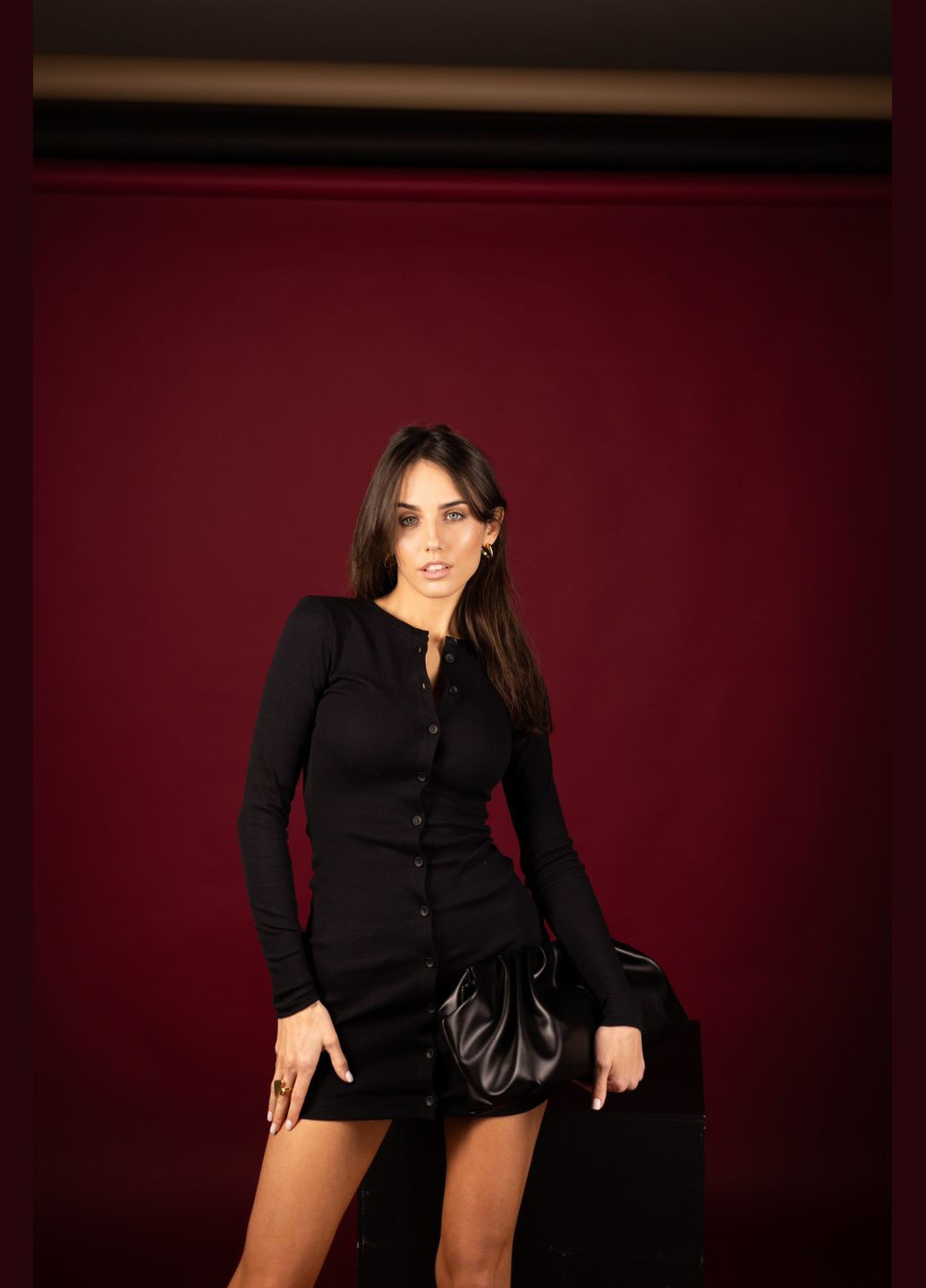 Чорна сукня hailey VESTGEN