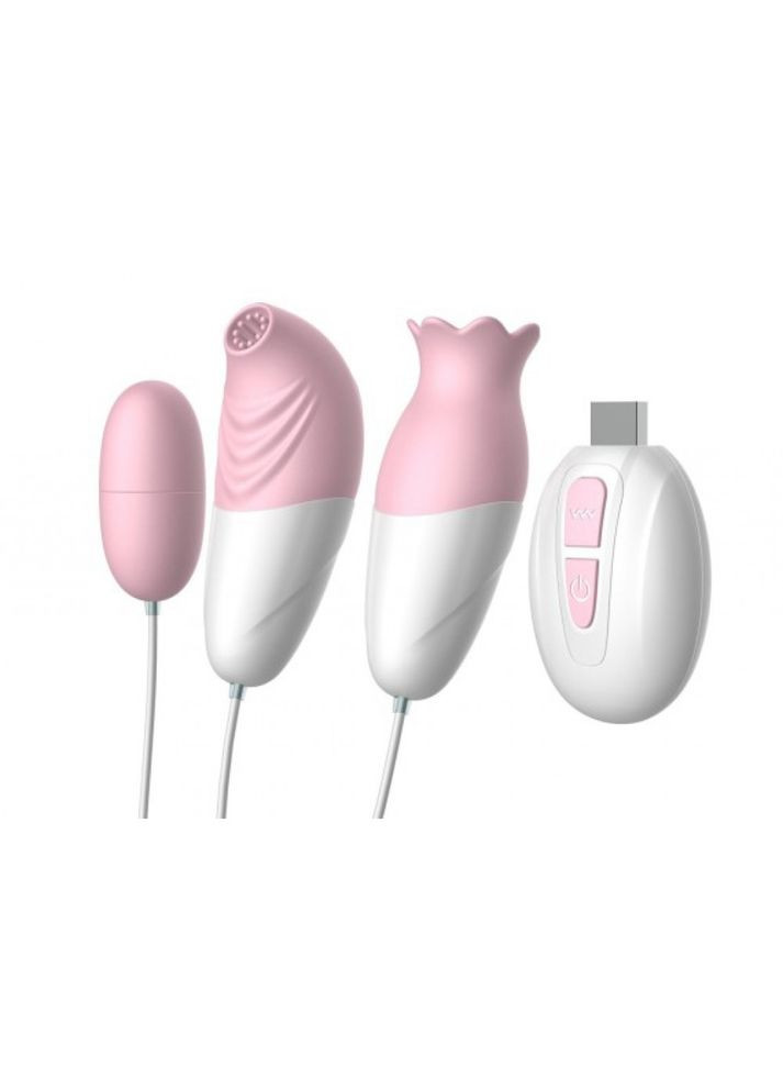 Виброяйцо 3 IN 1 Love eggs suits No Brand (303888357)