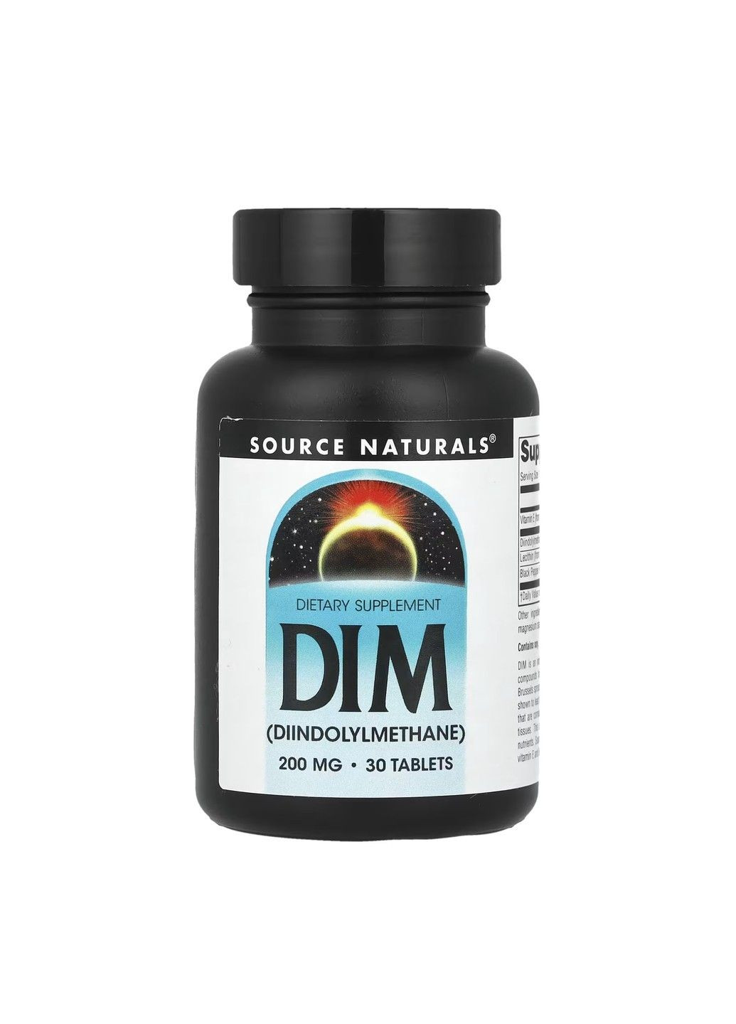 , Дииндолилметан DIM, 200 мг, 30 таблеток Source Naturals (360941966)