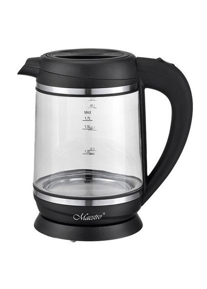 Скляний електричний чайник MR-060 чорний Maestro (296925484)