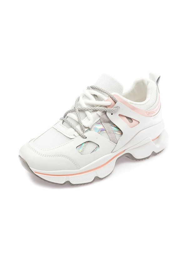 Белые всесезонные кроссовки Fashion A06-2(36-41) білі