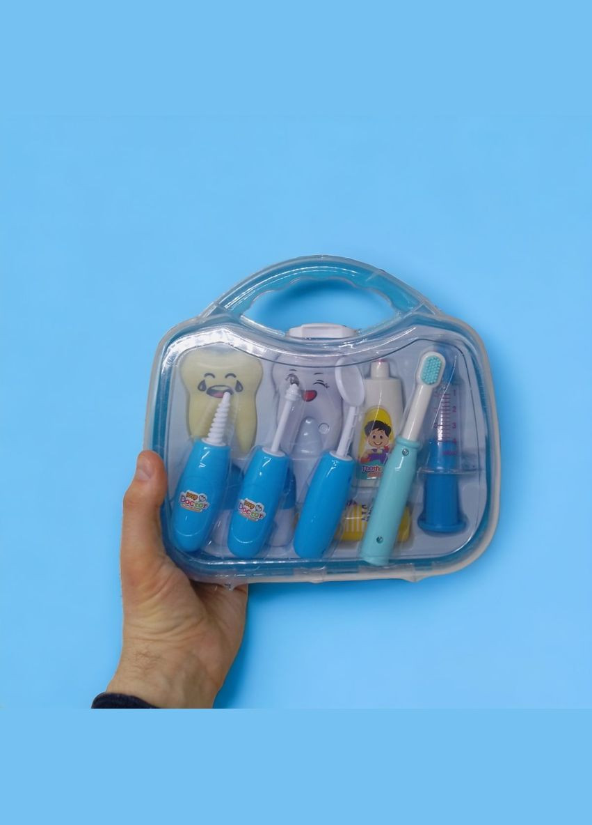 Игровой набор "Врач стоматолог", голубой MIC (292252084)