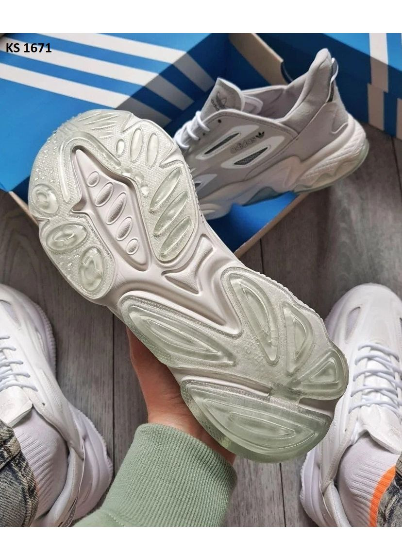 Серые демисезонные кроссовки мужские adidas ozweego celox grey адидас озвиго No Brand