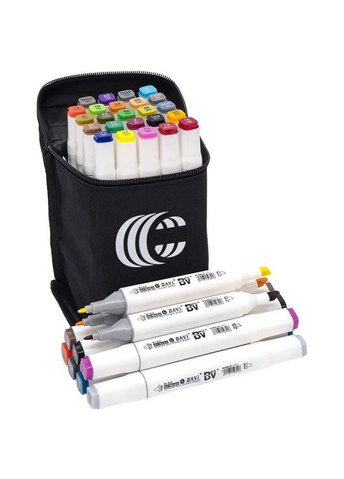 Набор скетч-маркеров BV820-24, 24 цвета в сумке Bambi (302367190)