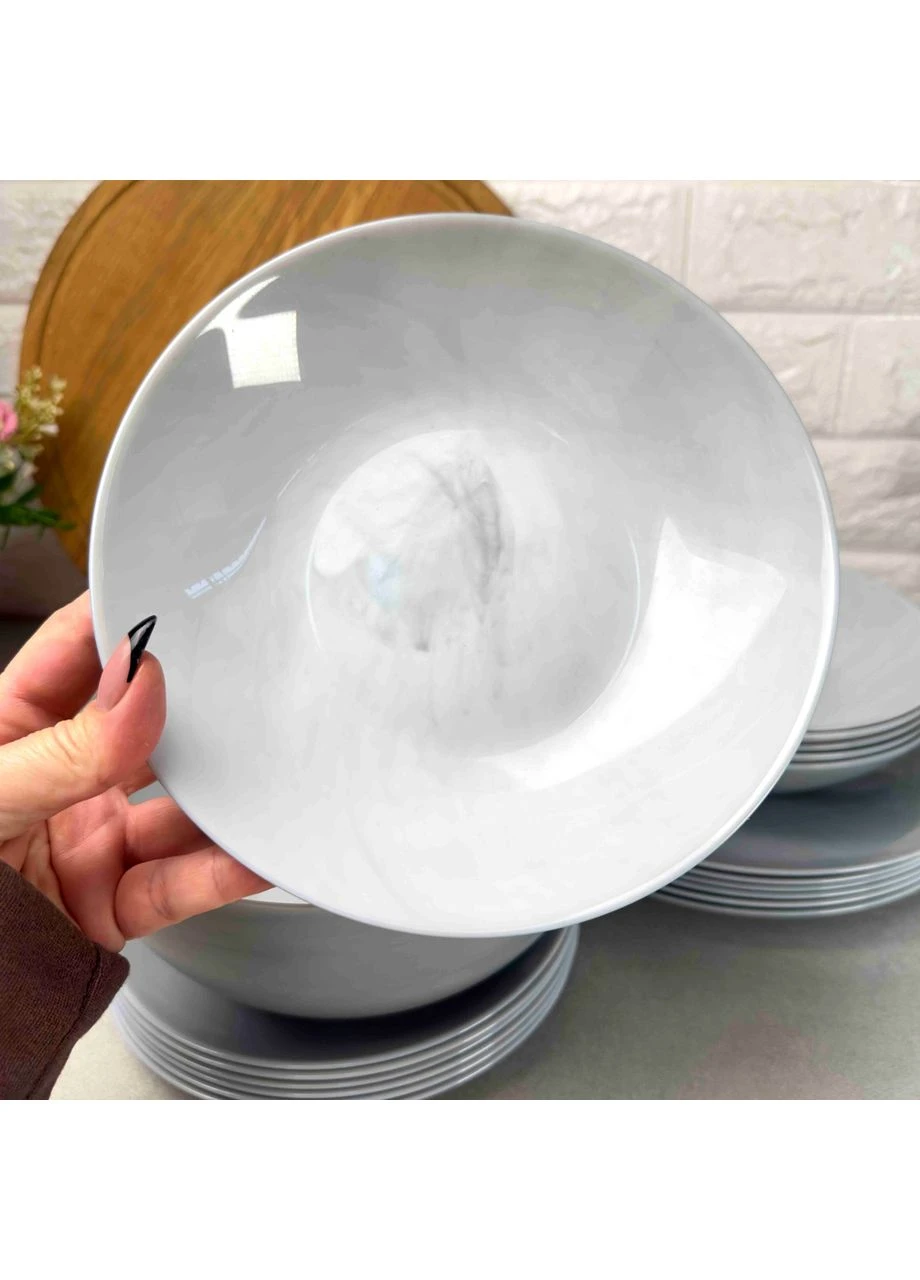 Гранітний столовий набір Diwali Marble Granit 19 предметів (q0217) Luminarc (303137989)