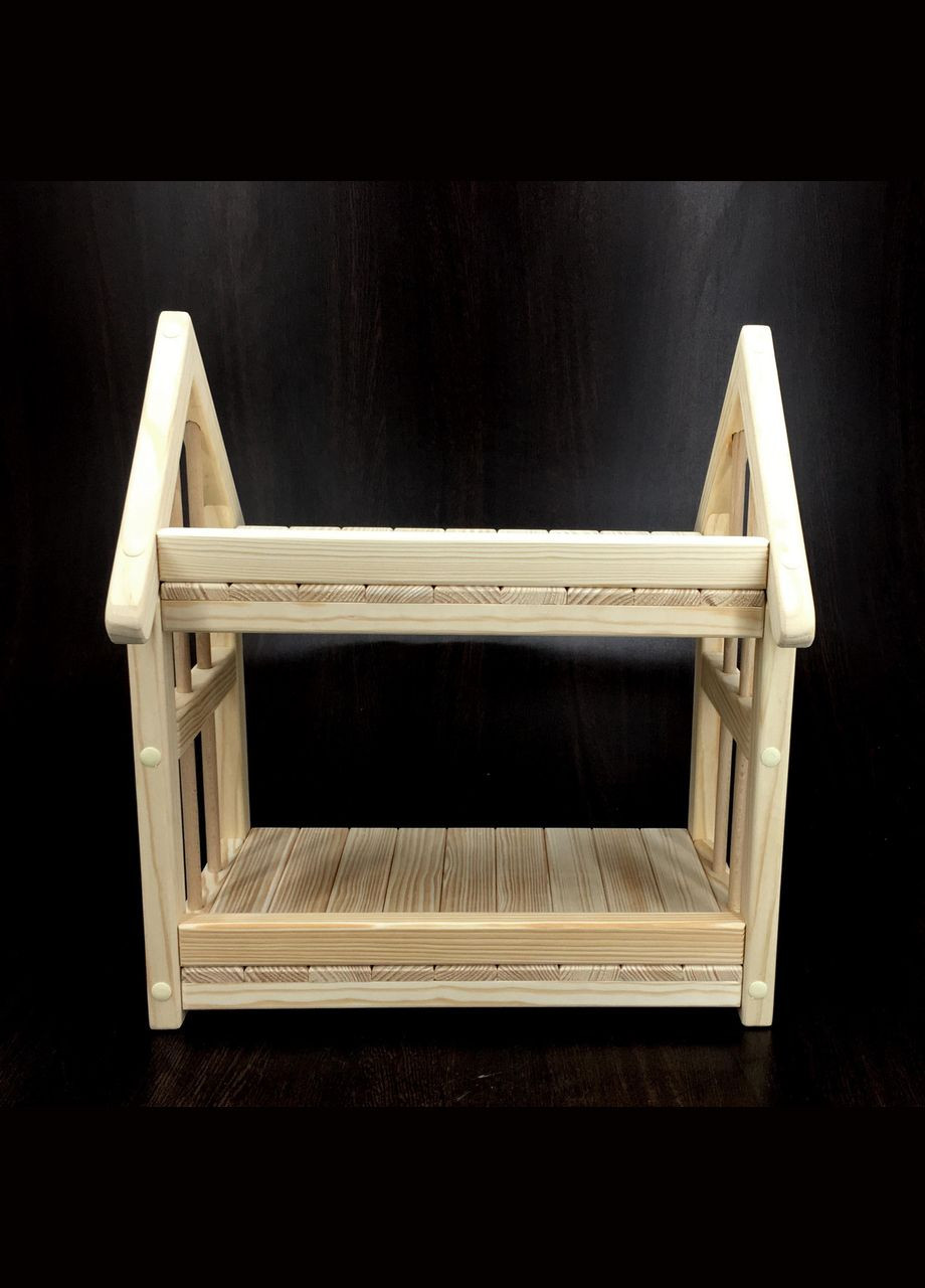 Підставка для квітів з дерева Ла-Фельгера 2 бланже (ЦВП-204001) No Brand (328227911)