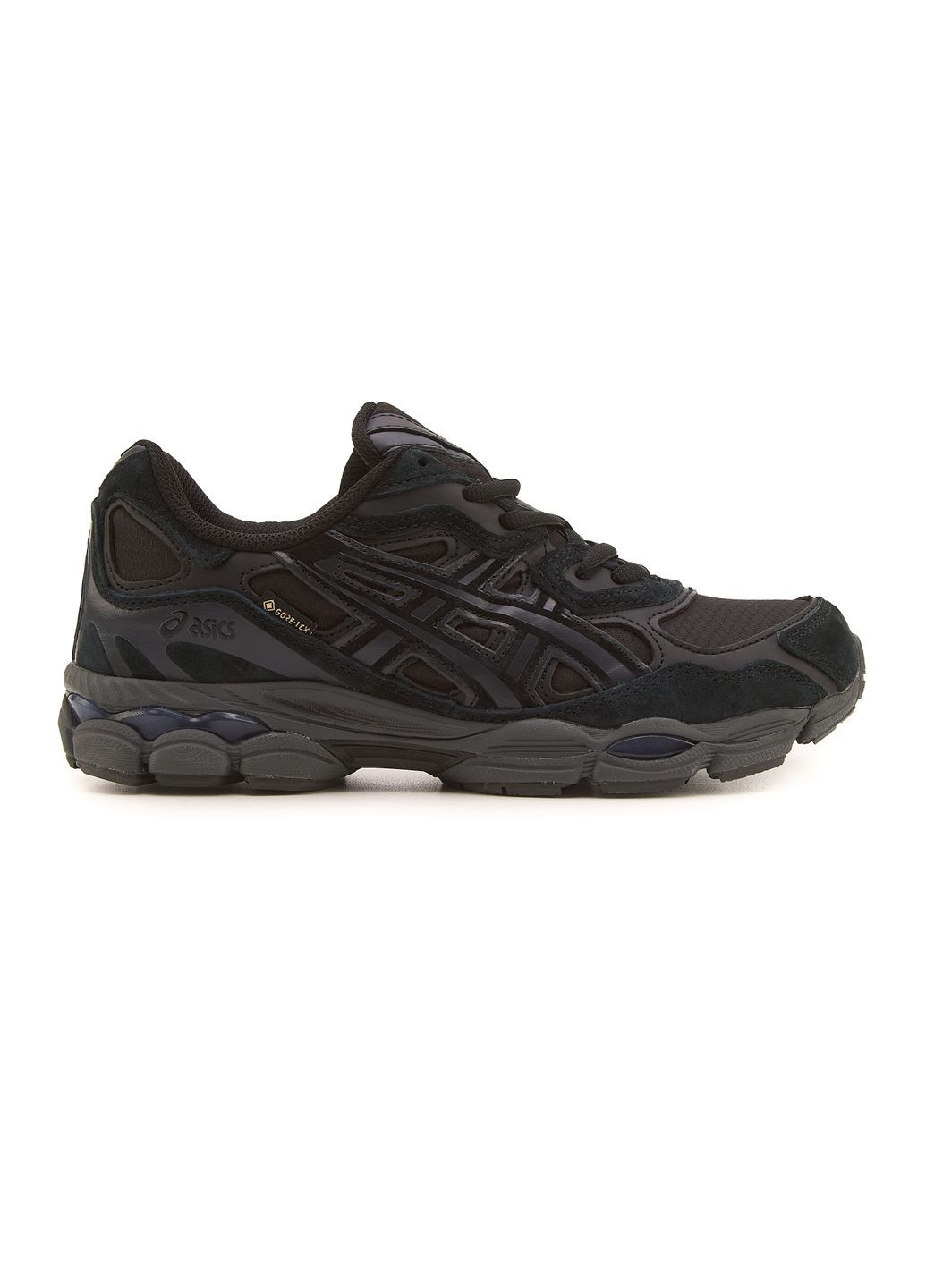 КРОССОВКИ ЖЕНСКИЕ ASICS GEL-NYC BLACK GORE-TEX АСИКС ГЕЛЬ НЮК No Brand чёрные демисезоны (368887734)