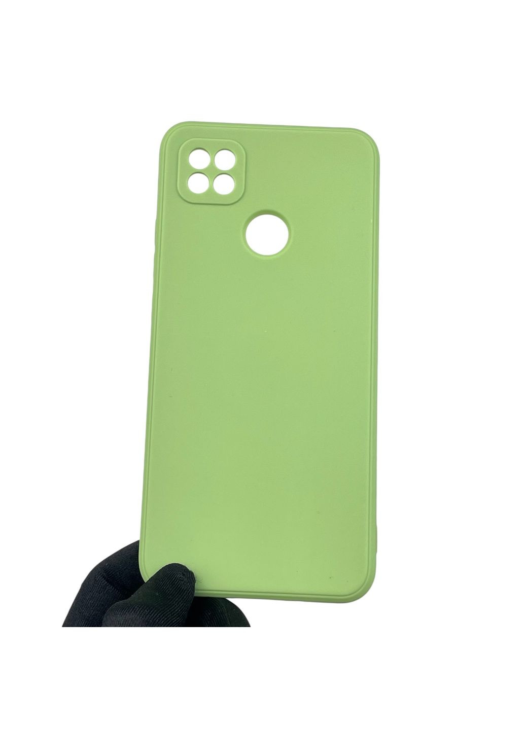 Чохол для Redmi 10A з квадратними гранями із захистом камери на сяомі редмі 10а фісташковий Xiaomi (366019456)