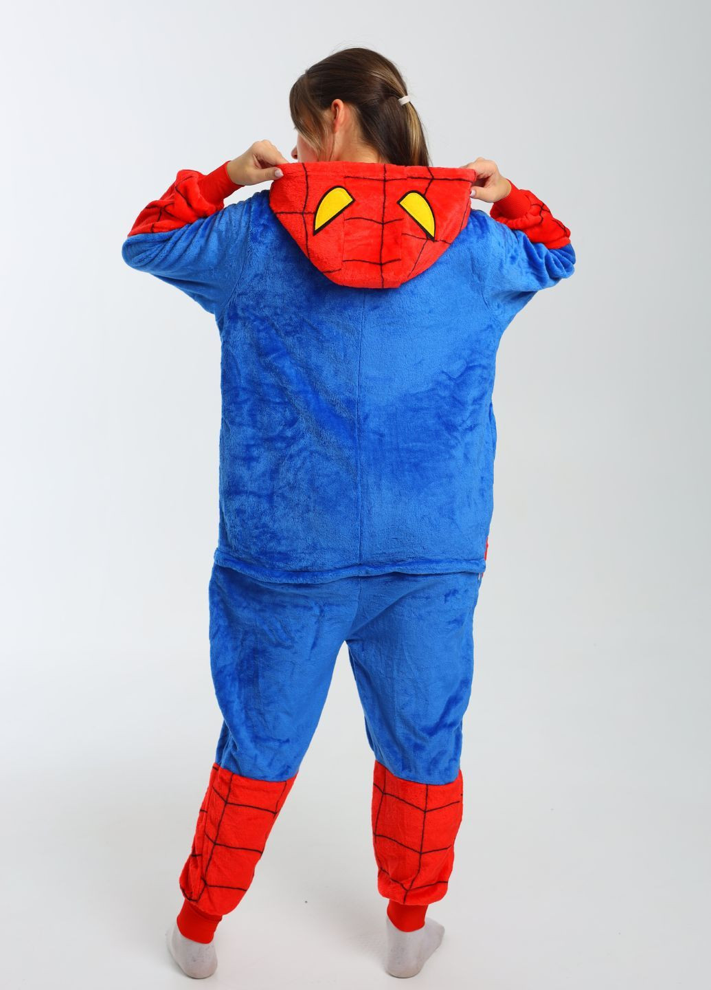 Кигуруми Человек Паук с карманами и молнией для девочек My Kigu (365703322)