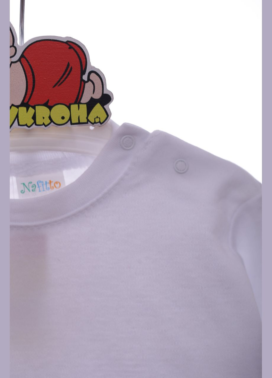 Голубой демисезонный костюм с длинным рукавом для мальчика трикотажный зайка голубой 74 см (41678) Nafitto