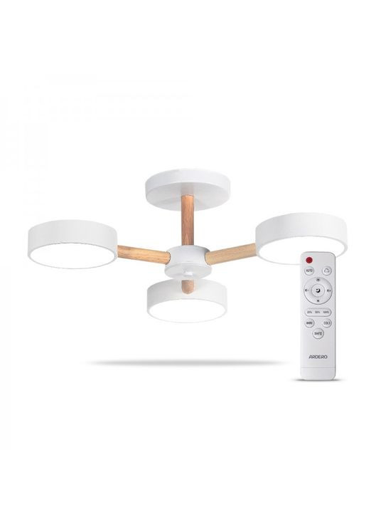 Светодиодная накладная люстра AL6193ARD SCANDY 40Вт Ardero (365651294)