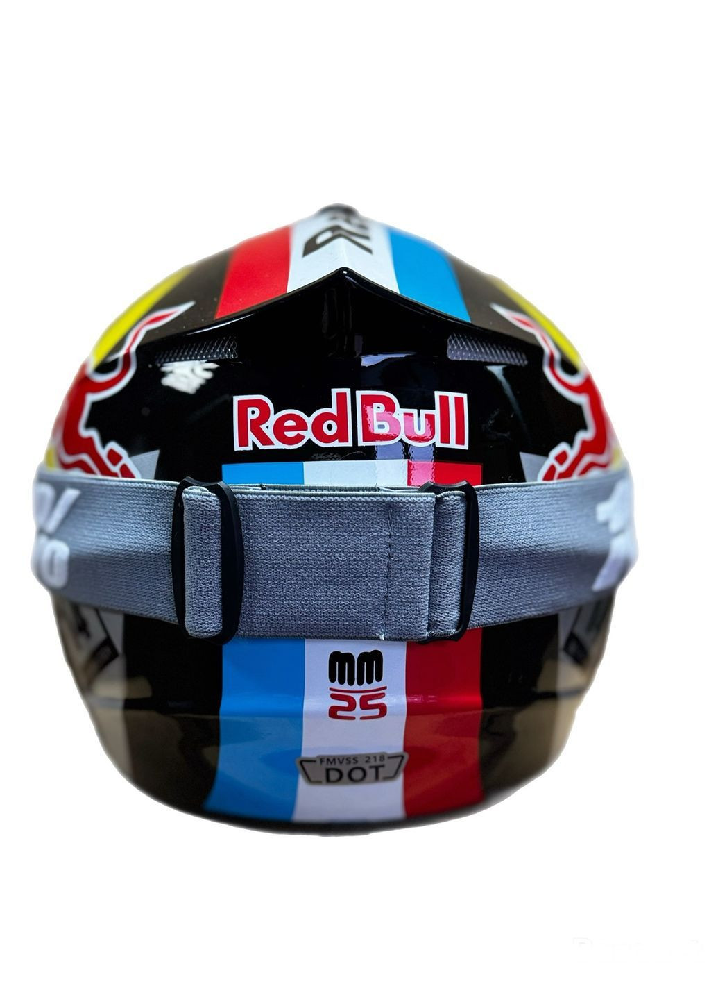 Эндуро кроссовый мотошлем Red Bull + очки Profi Gray комплект No Brand (371812532)