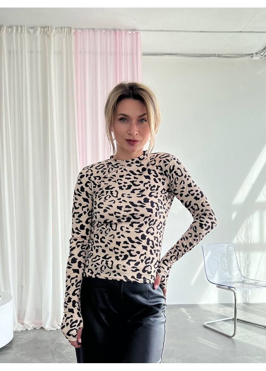 Лонгслив, колір Бежевий Fashion (361947434)