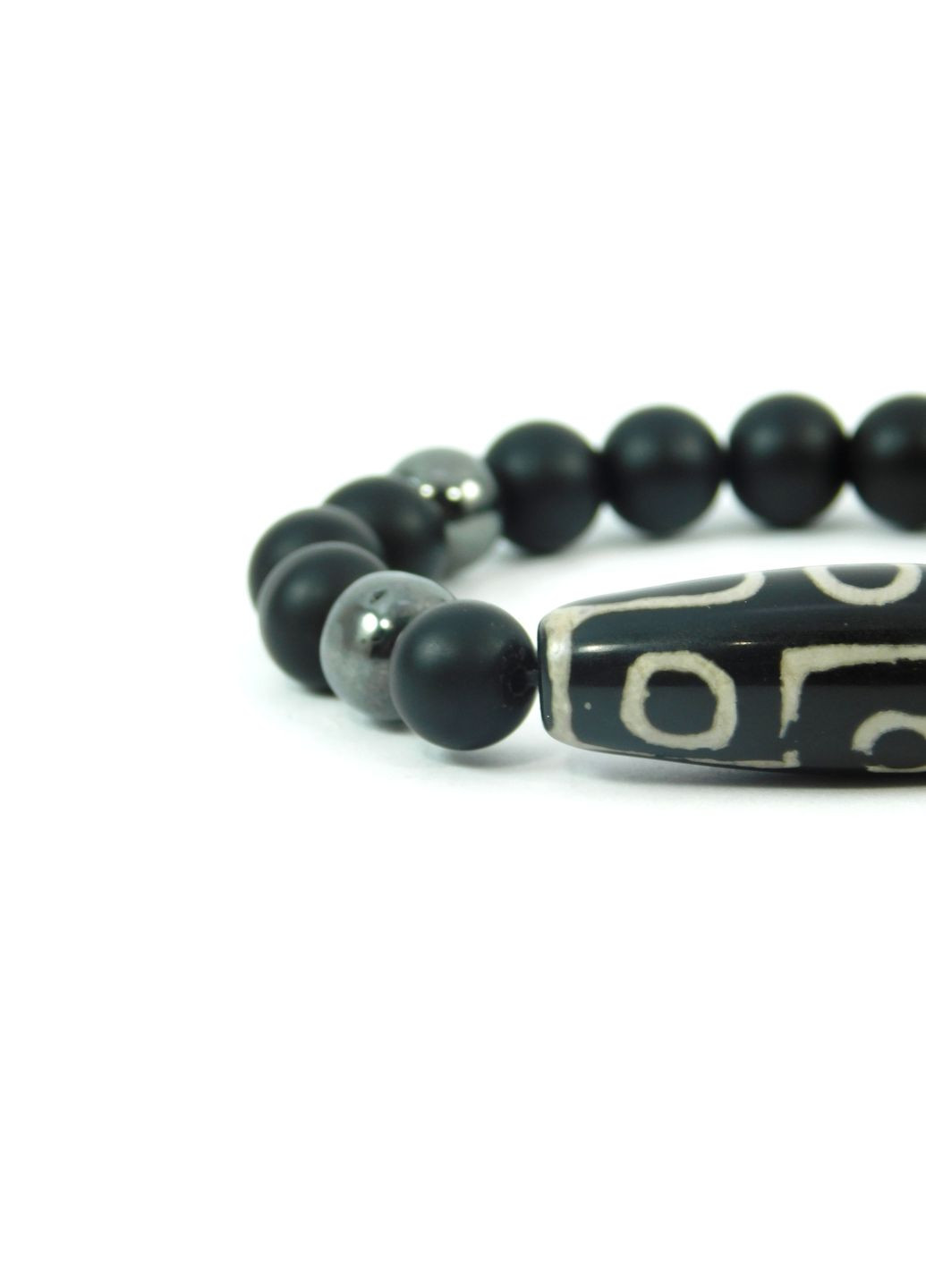 Браслет 9 ока Шунгіт, Гематит 18 Fursa fashion (322315052)