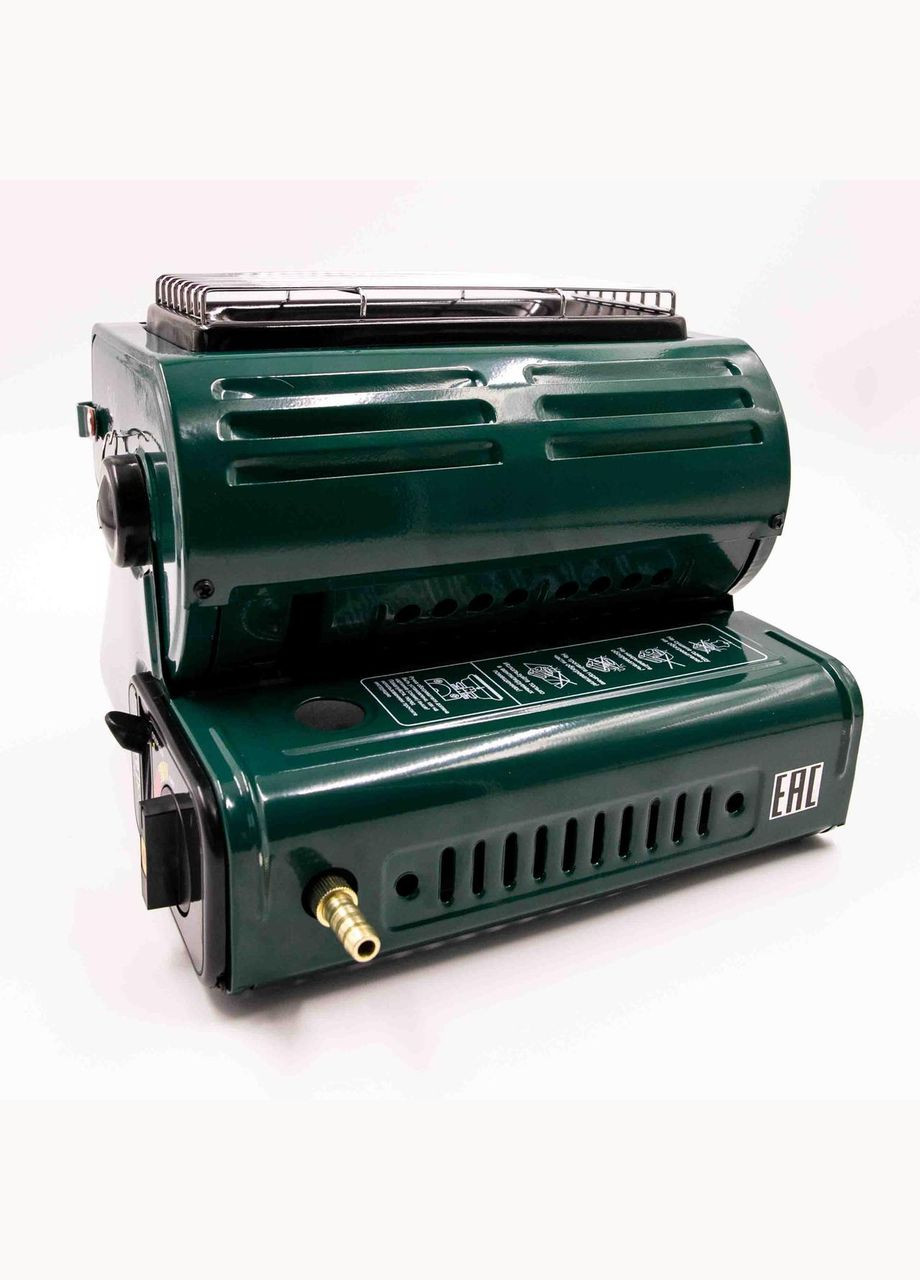 Плита-обогреватель газовая 2 в 1 с переходником под большой баллон UTRG-036 Tramp (358204693)