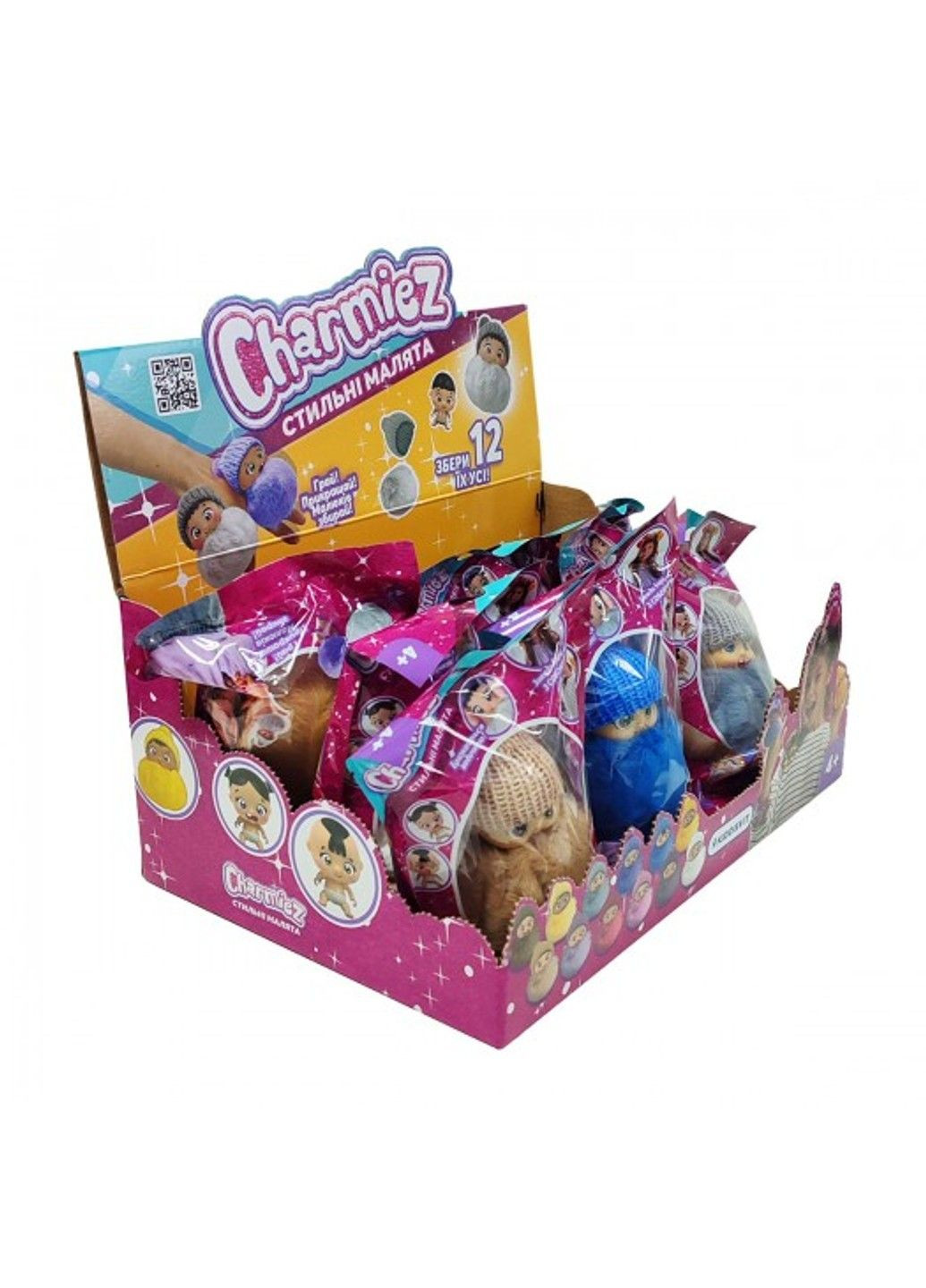 Дисплей ігрових фігурок - Стильні малята (12 шт.) Charmiez (331298178)