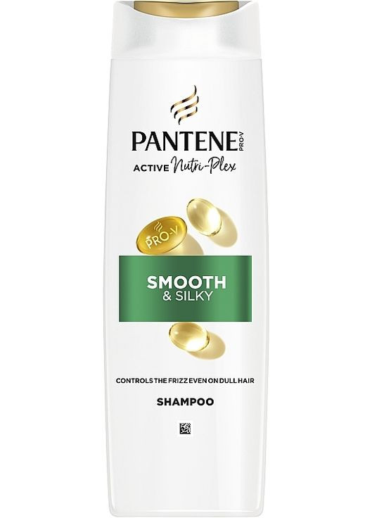Шампунь для тьмяного і схильного до пушіння волосся "Гладке та шовковисте" Pro-V Smooth & Silky 400ml (1446601-27122384) Pantene (368649046)
