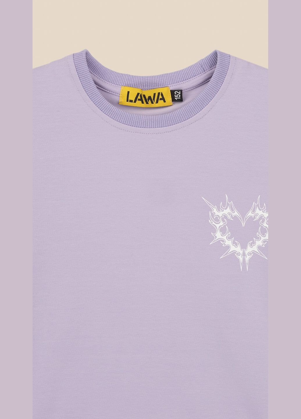 Лавандовая летняя футболка с принтом los angeles для девочки p-gb02333 152 см лавандовый shop (2000999229138) LAWA