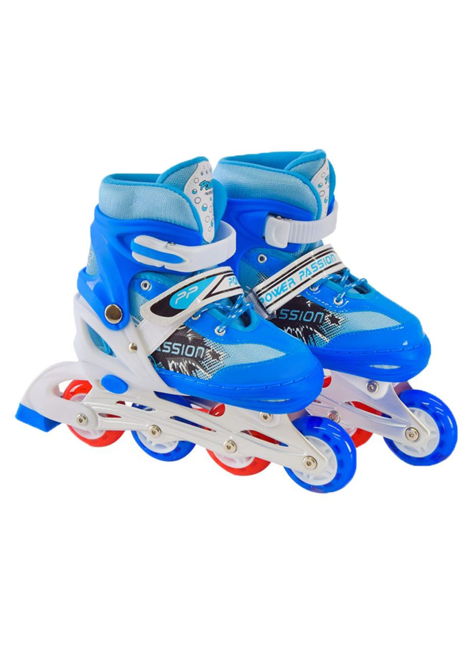 Дитячі ролики RL2406(Blue) колеса що світяться, синій, L (39-42) No Brand (354766679)