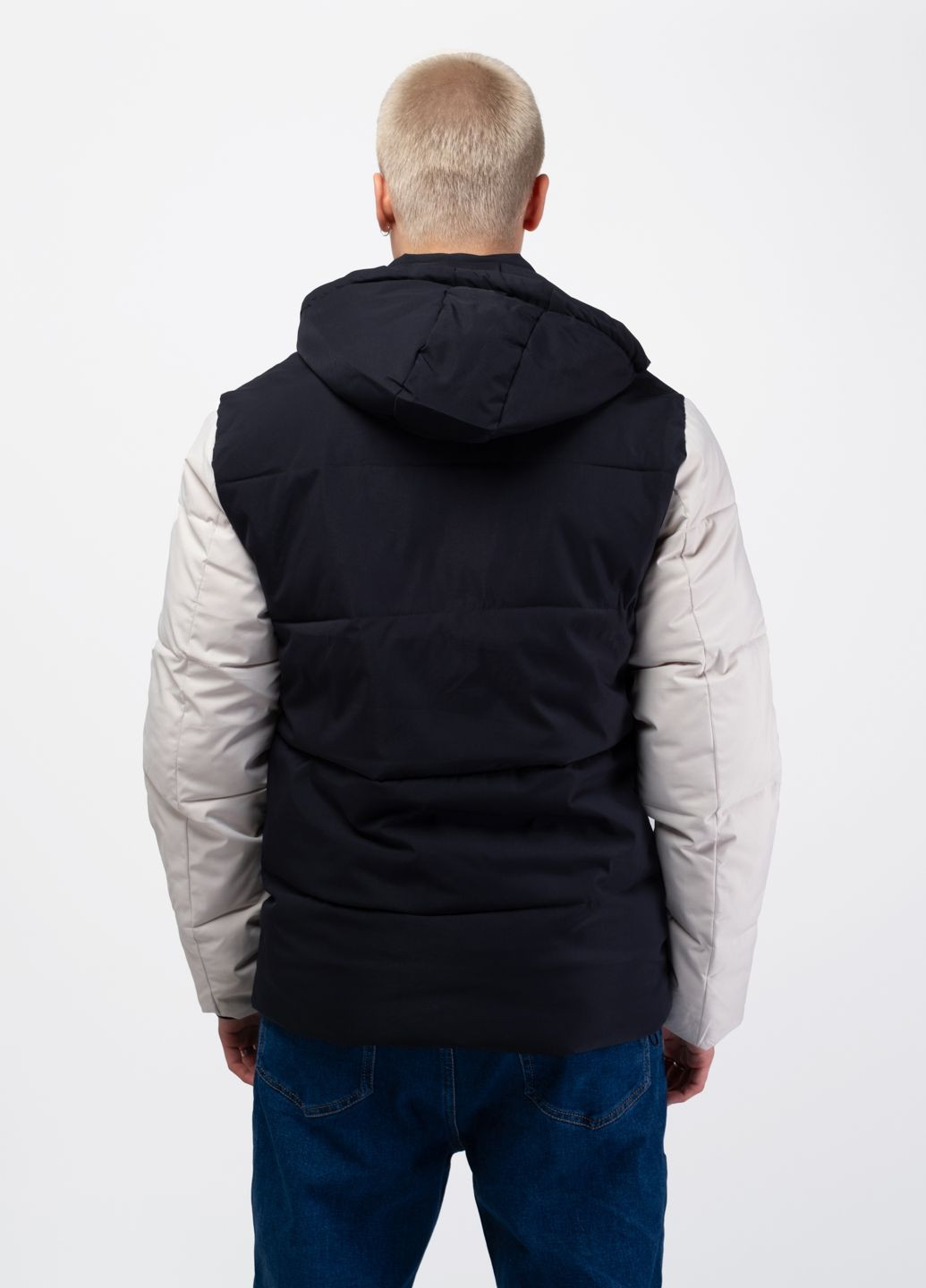 Чорна зимня куртка чоловіча зимова wx-7111-1 чорна 345019 Power