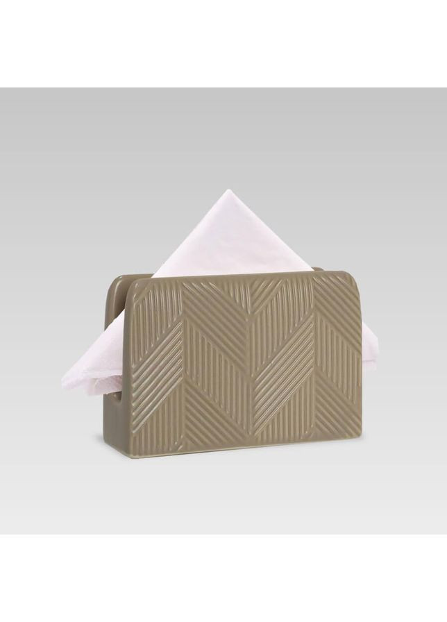 Серветниця керамічна Geometry Beige (MR-20004-44) Maestro (362459151)