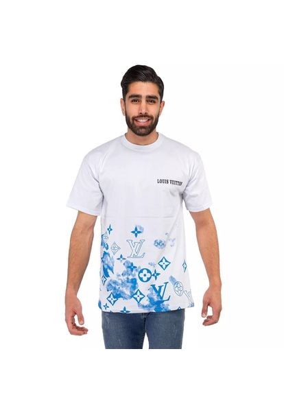 Біла футболка з коротким рукавом Louis Vuitton