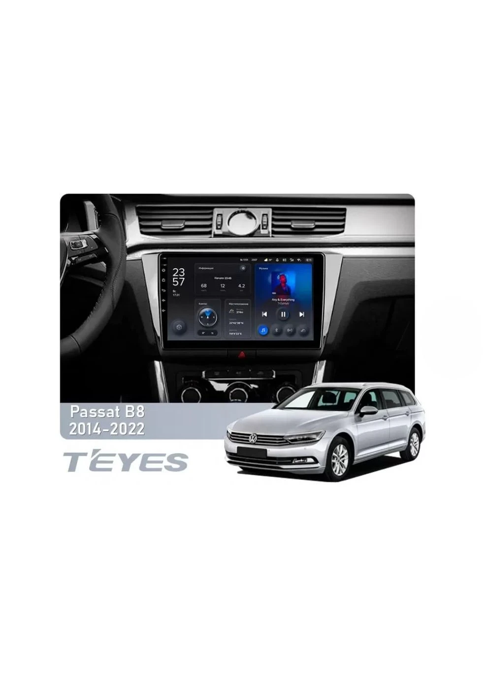 Штатна магнітола TS10-002 4+32Gb Volkswagen Passat B8 2014-2022 10" Decker (378908646)