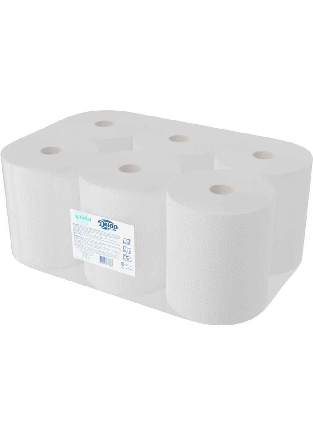 Туалетний папір 12шт 2шар целлюлозний Бізнес Optimal Диво (346393638)