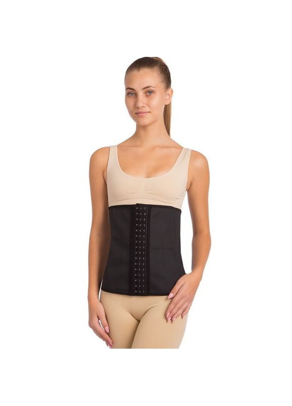 Пояс для схудення зігріваючий утягуючий корегуючий XL чорний (PUT-blXL) No Brand (360897578)